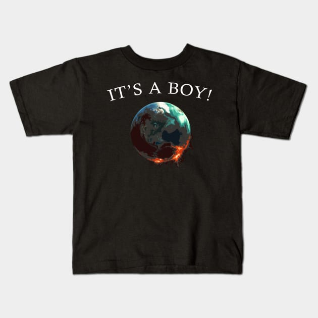 It's a Boy! Kids T-Shirt by giovanniiiii